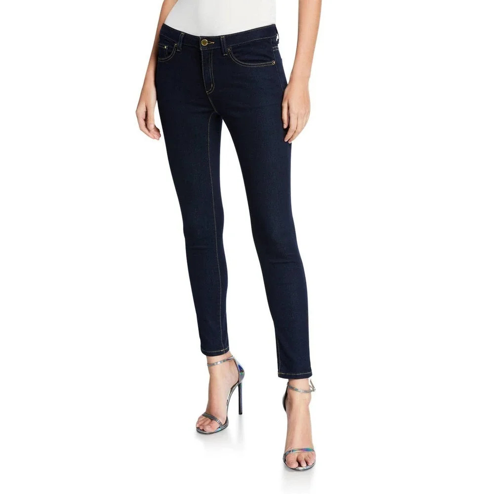 Michael Kors Women's Size 4 Dark Blue Skinny Jeans v6x